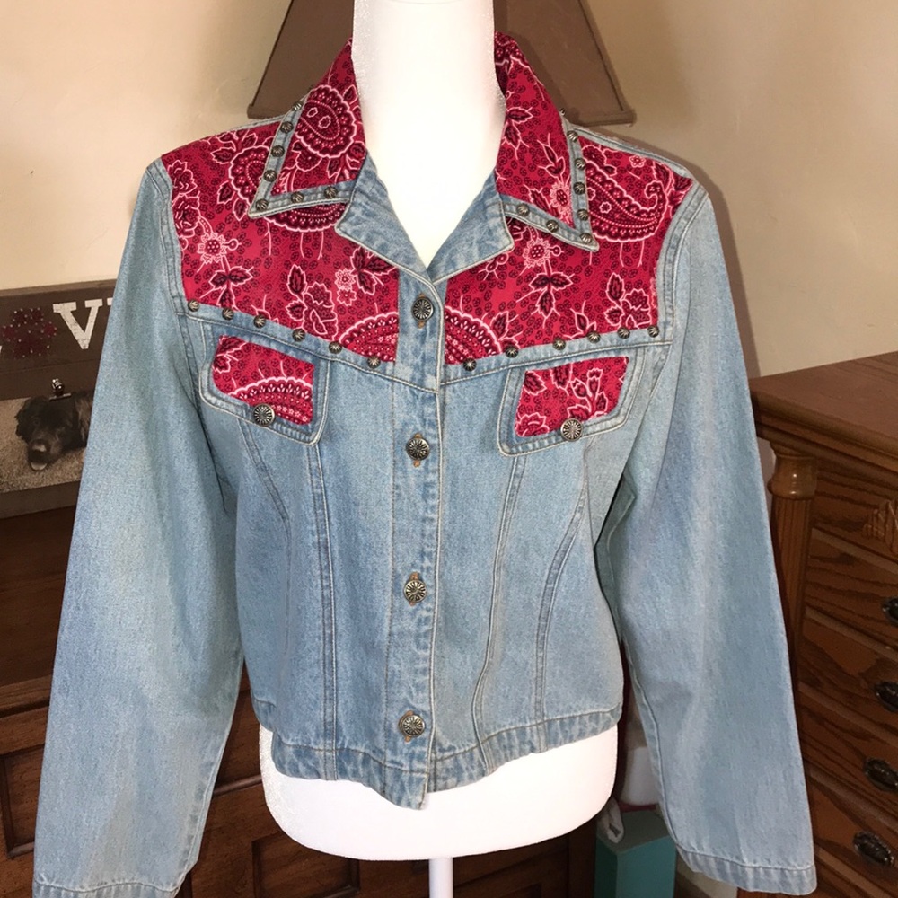 Vintage Valencia Western Jean Jacket
